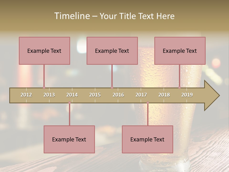 Cold White Conditioner PowerPoint Template
