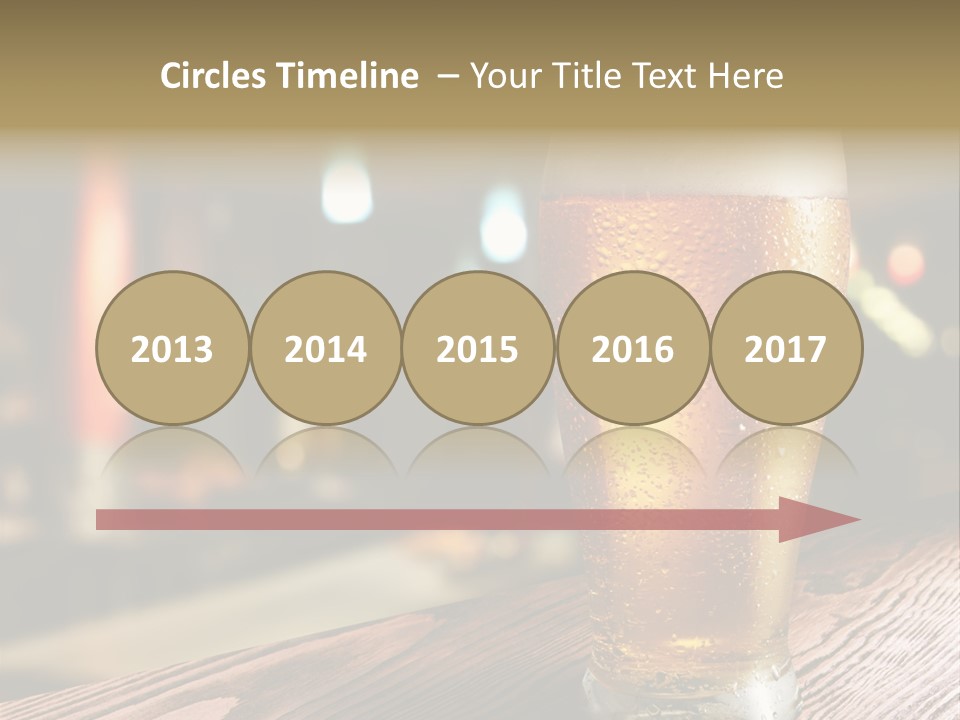 Cold White Conditioner PowerPoint Template