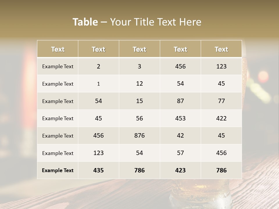 Cold White Conditioner PowerPoint Template