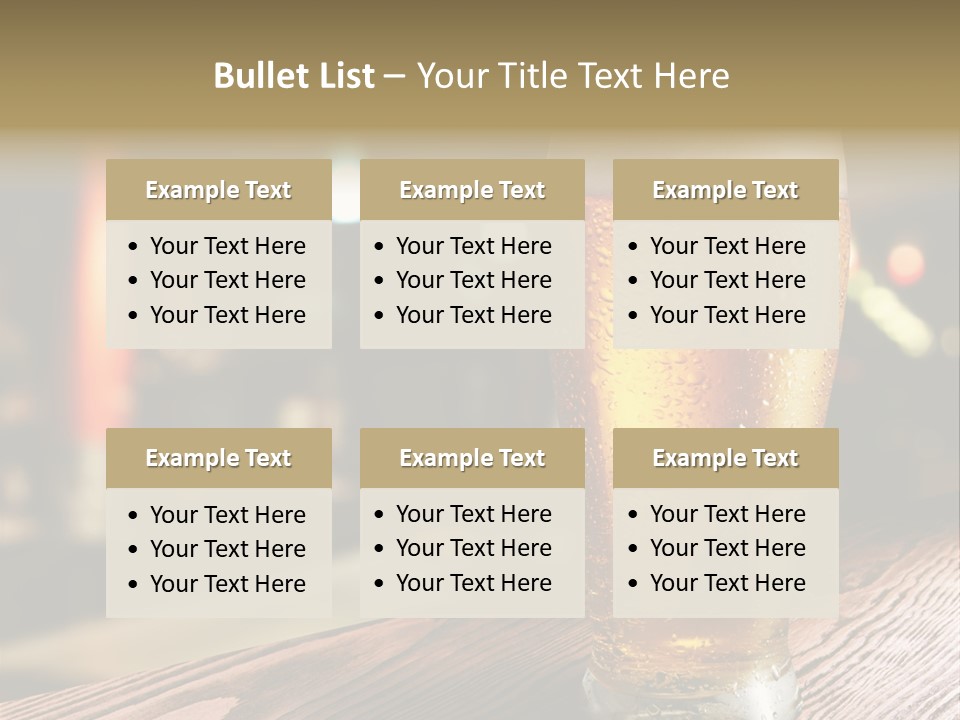 Cold White Conditioner PowerPoint Template
