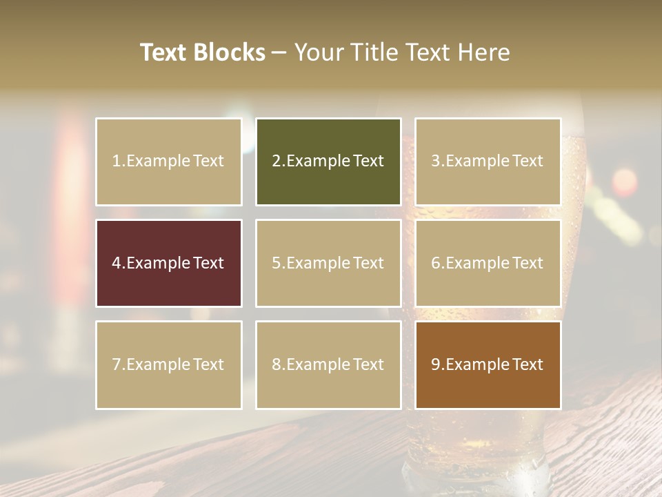 Cold White Conditioner PowerPoint Template