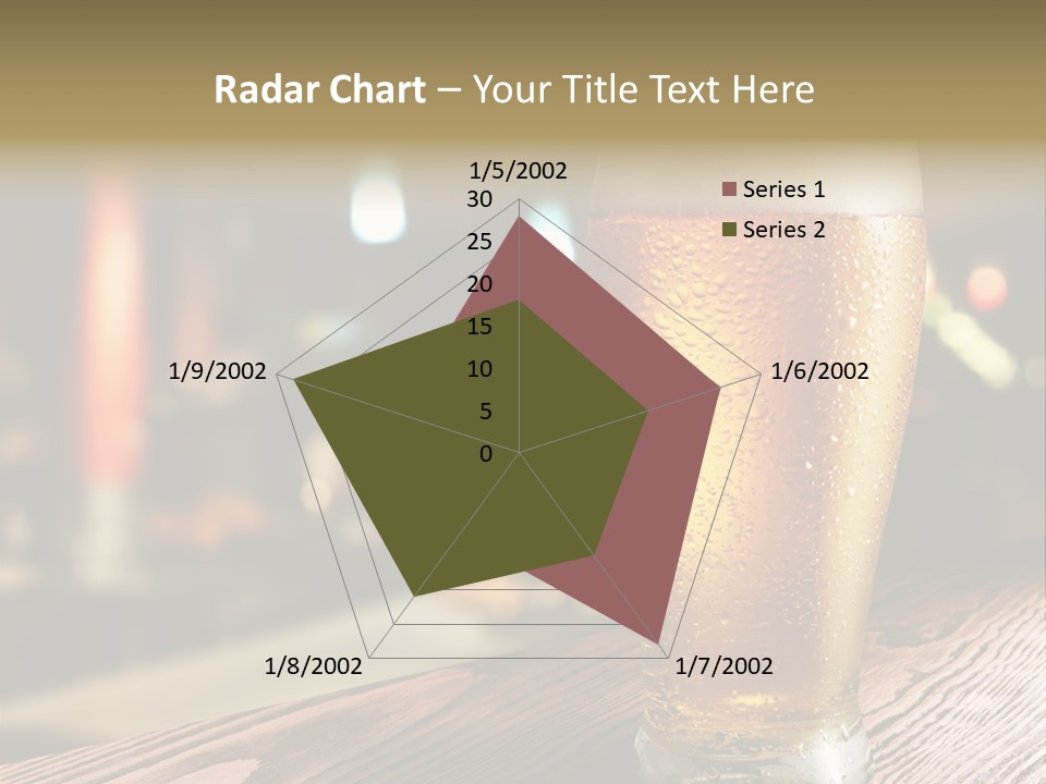 Cold White Conditioner PowerPoint Template