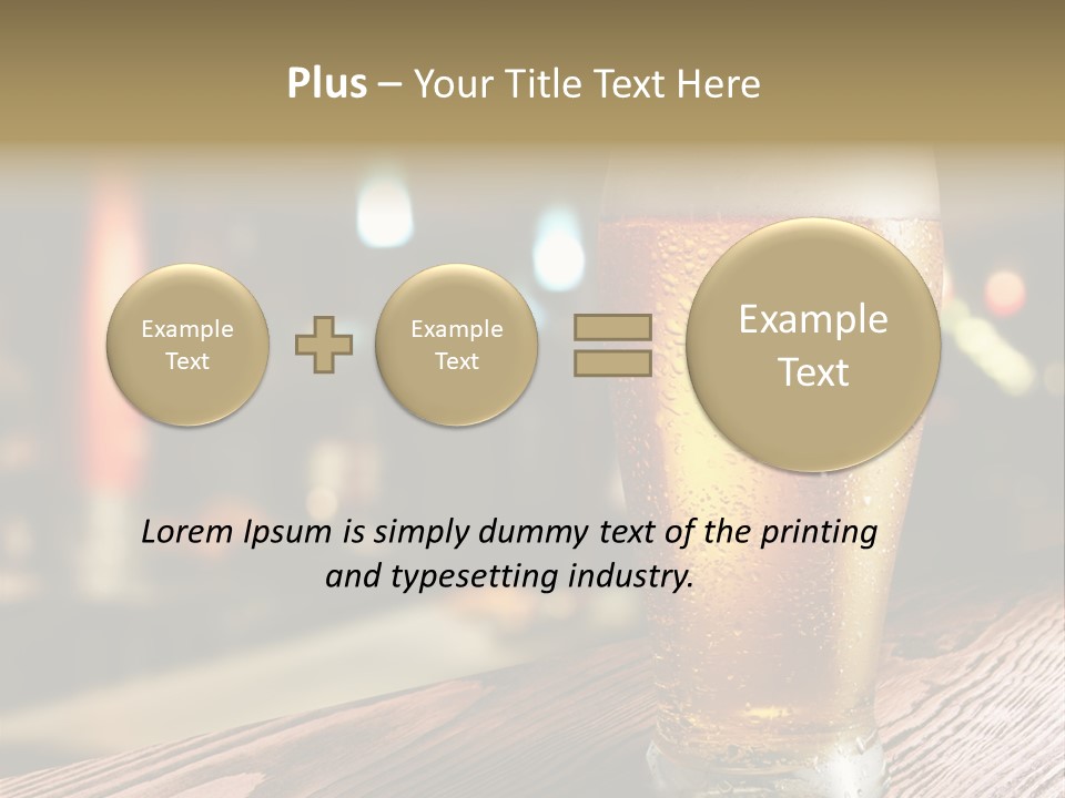 Cold White Conditioner PowerPoint Template