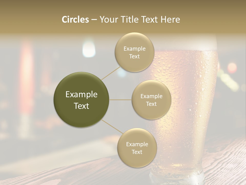 Cold White Conditioner PowerPoint Template