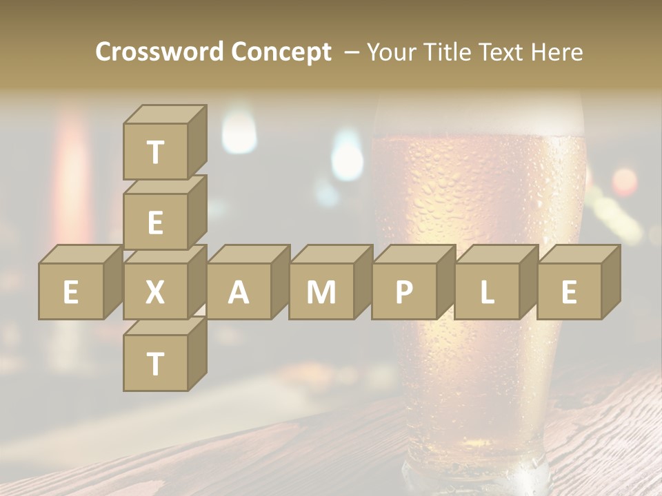 Cold White Conditioner PowerPoint Template