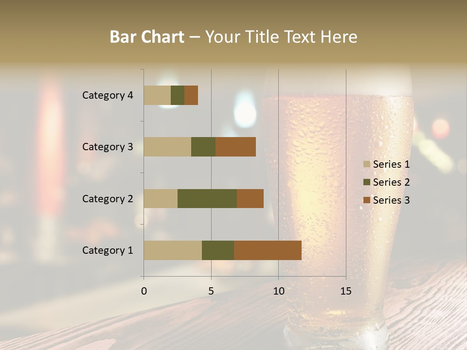 Cold White Conditioner PowerPoint Template