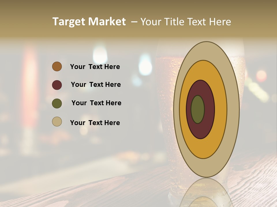 Cold White Conditioner PowerPoint Template