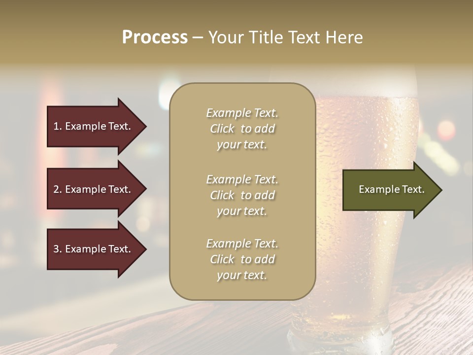 Cold White Conditioner PowerPoint Template