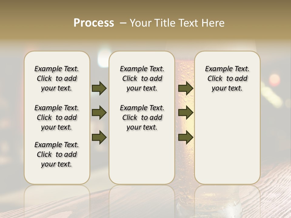 Cold White Conditioner PowerPoint Template