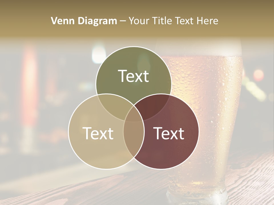 Cold White Conditioner PowerPoint Template