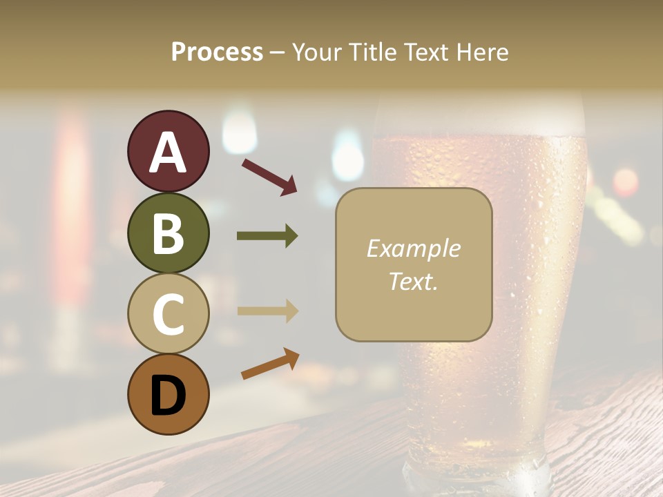 Cold White Conditioner PowerPoint Template