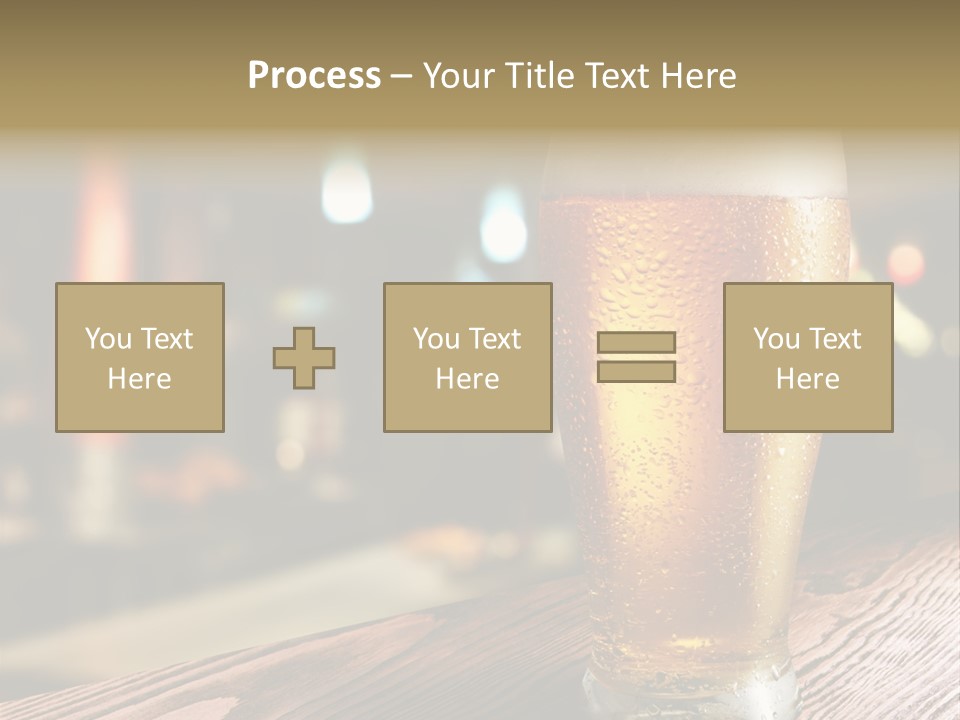 Cold White Conditioner PowerPoint Template