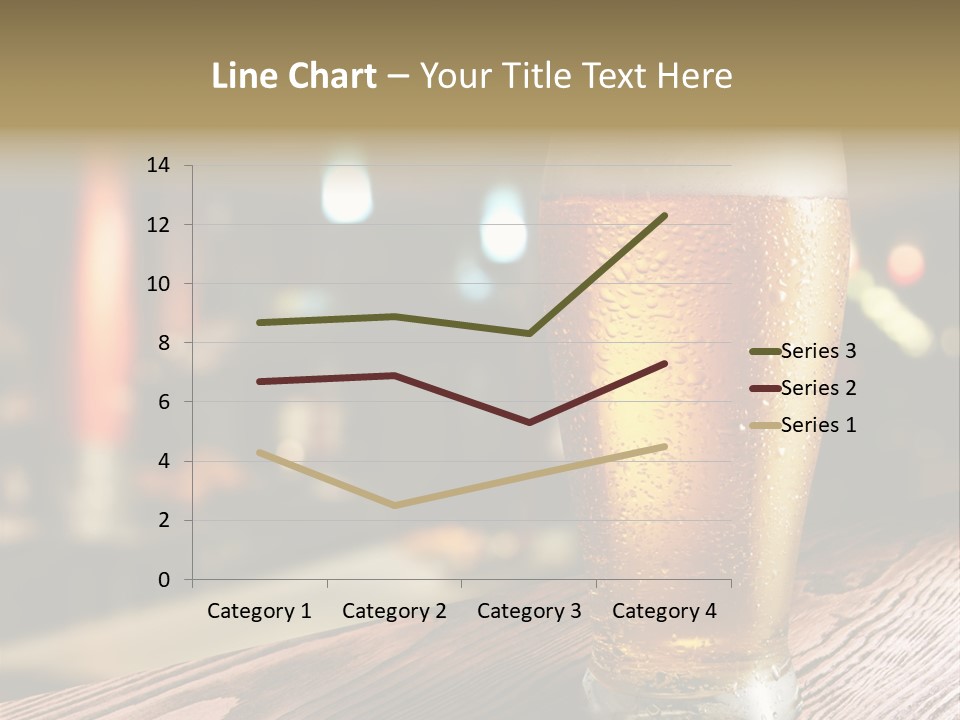 Cold White Conditioner PowerPoint Template