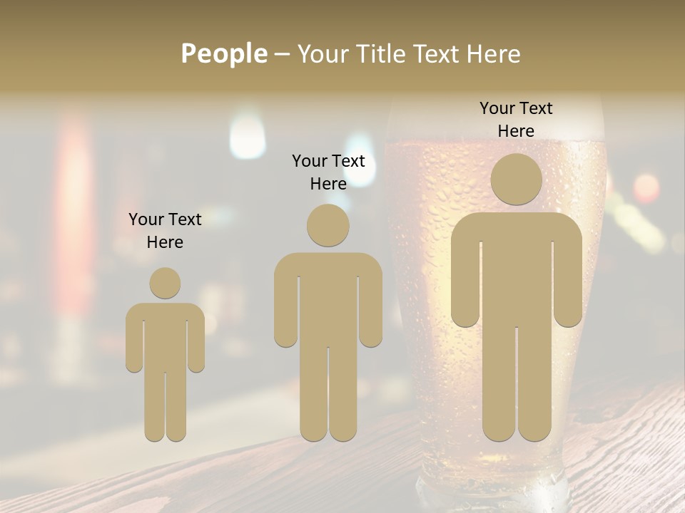 Cold White Conditioner PowerPoint Template