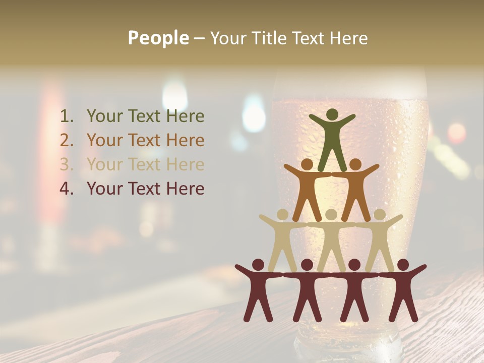 Cold White Conditioner PowerPoint Template