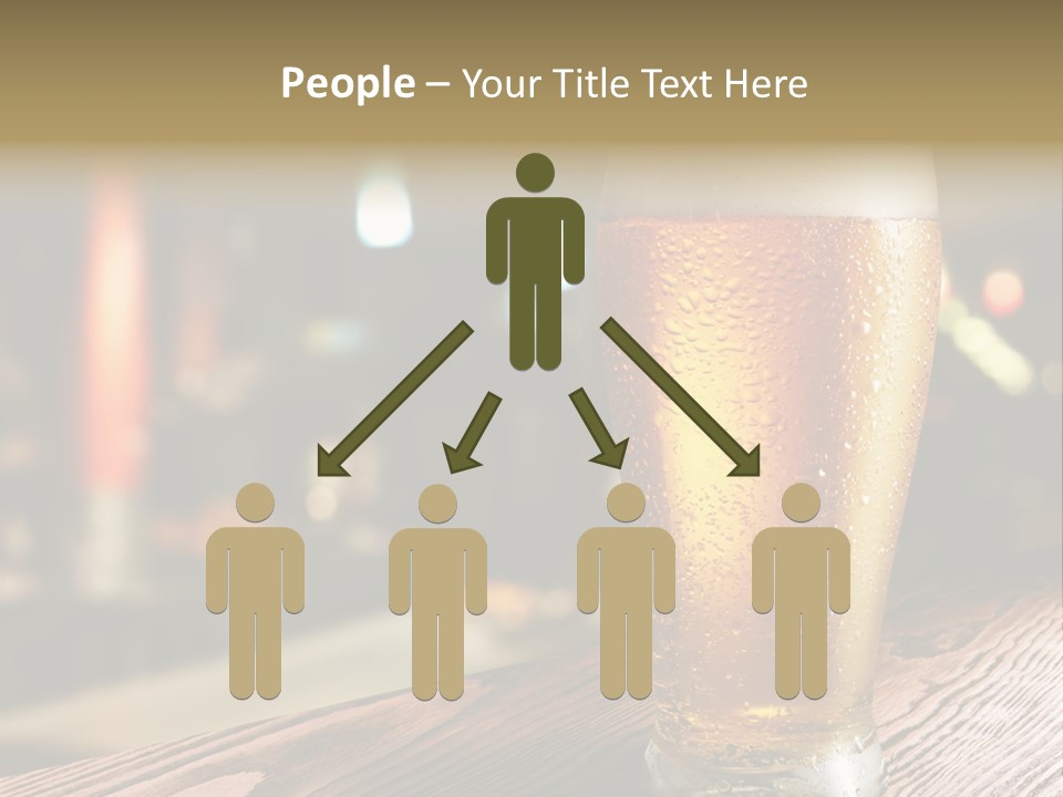 Cold White Conditioner PowerPoint Template