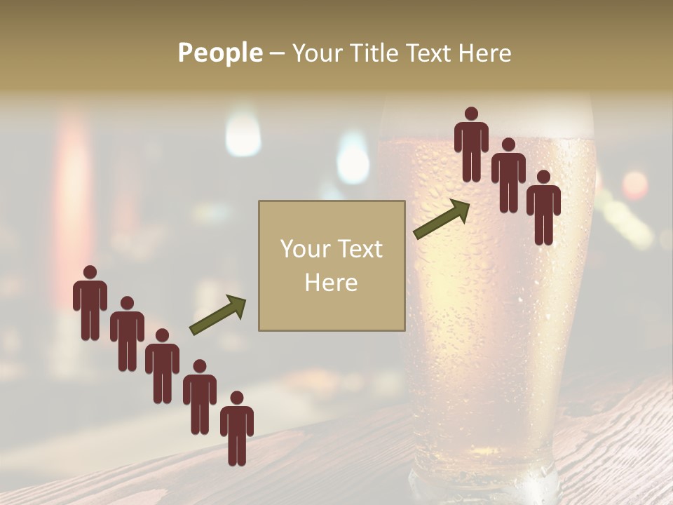 Cold White Conditioner PowerPoint Template