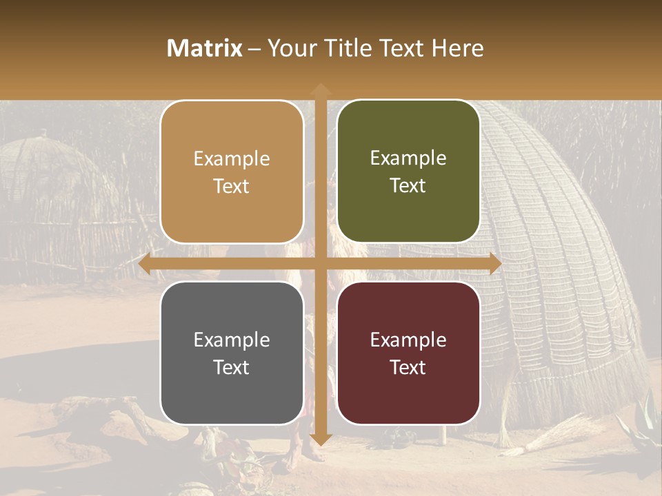 White Part Heat PowerPoint Template