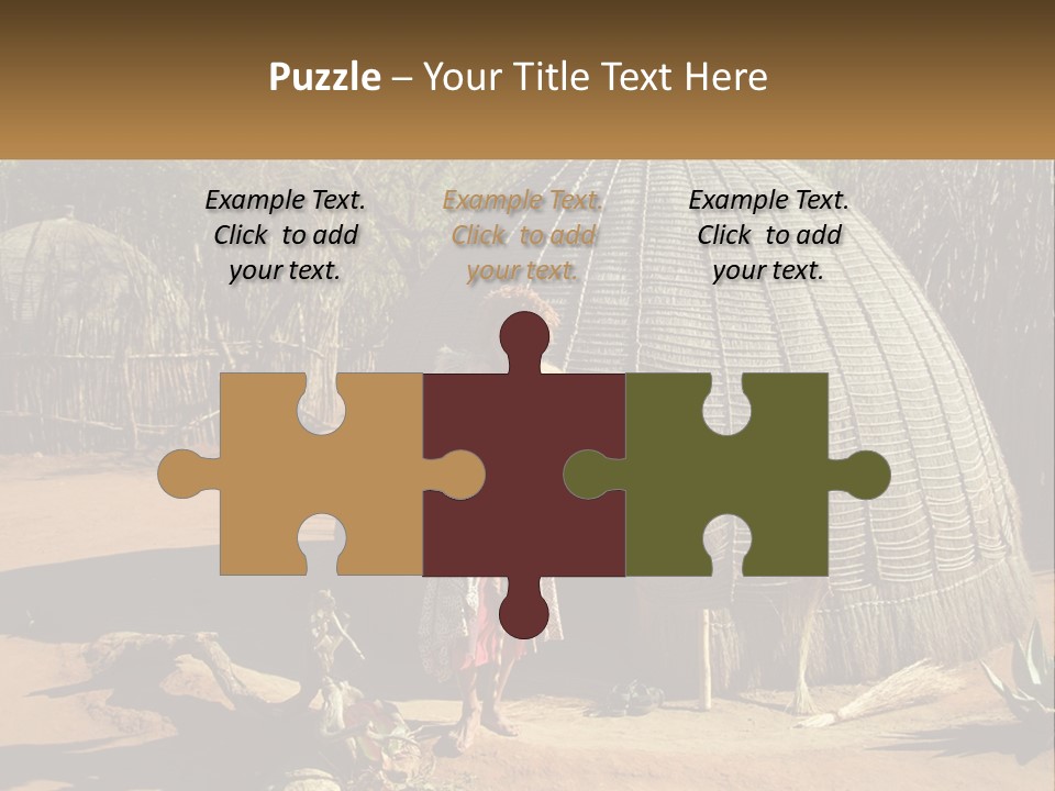 White Part Heat PowerPoint Template