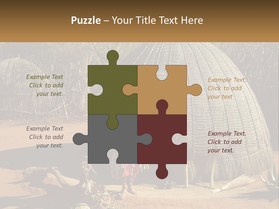 White Part Heat PowerPoint Template