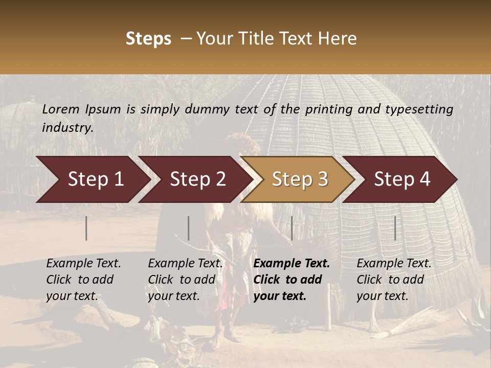 White Part Heat PowerPoint Template
