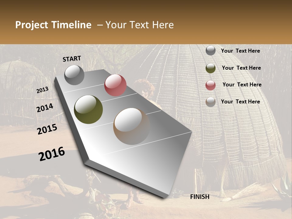 White Part Heat PowerPoint Template