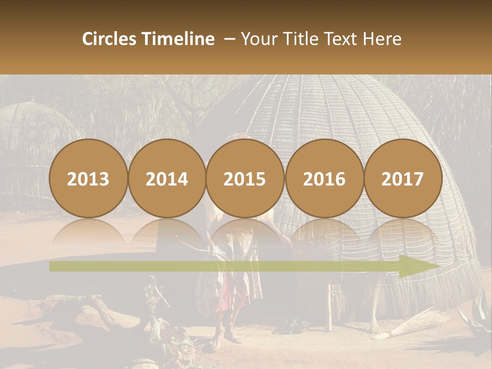 White Part Heat PowerPoint Template