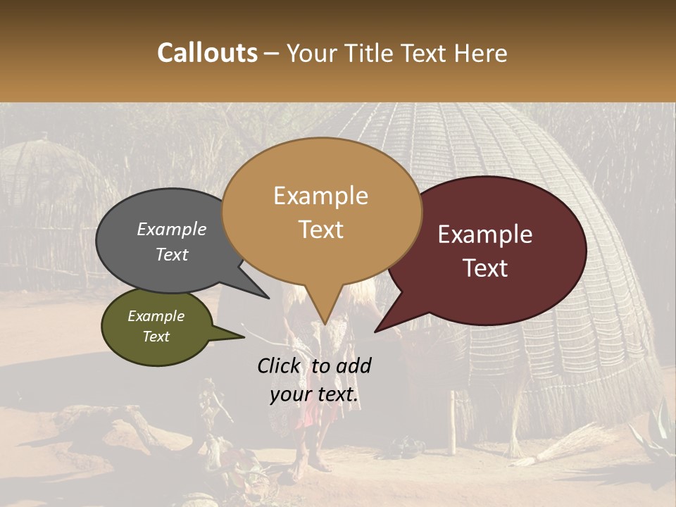 White Part Heat PowerPoint Template