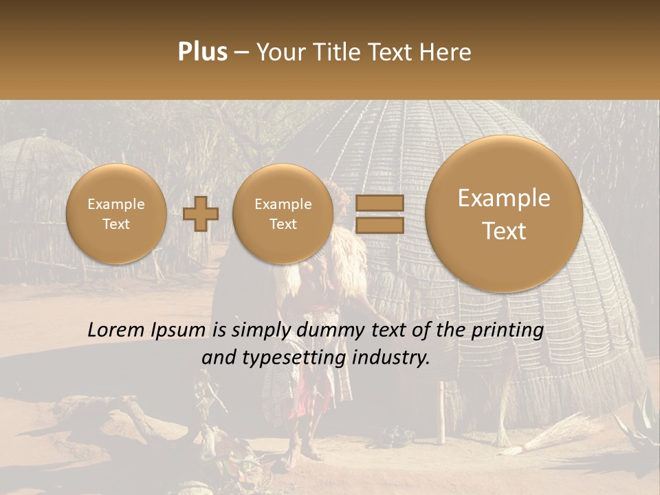 White Part Heat PowerPoint Template