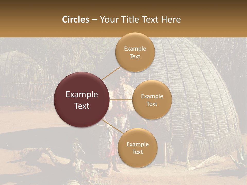 White Part Heat PowerPoint Template