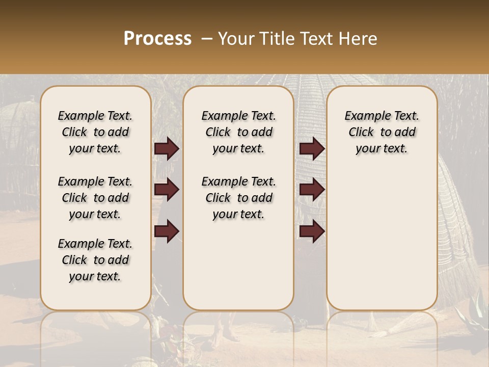 White Part Heat PowerPoint Template