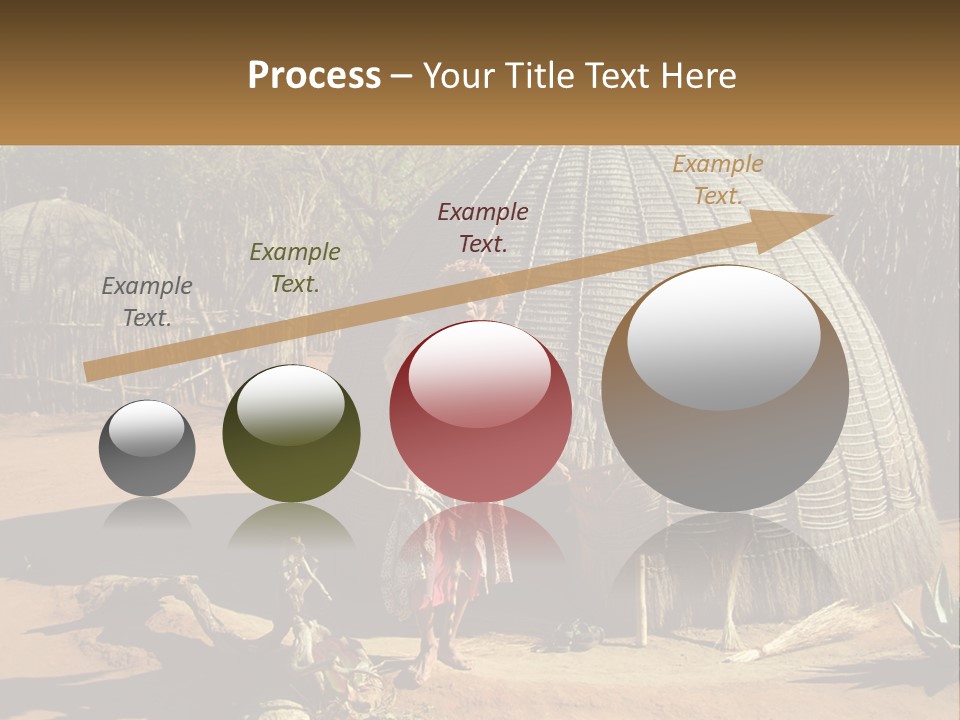 White Part Heat PowerPoint Template