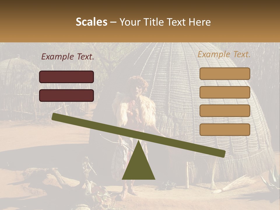 White Part Heat PowerPoint Template