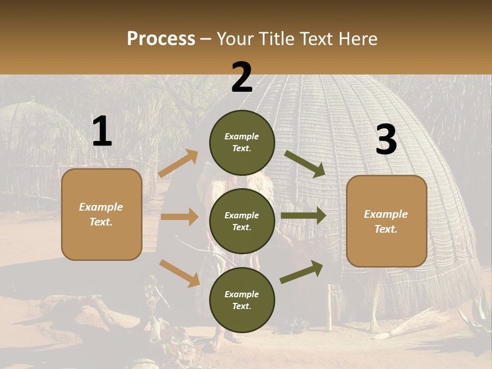 White Part Heat PowerPoint Template