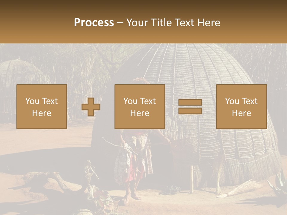 White Part Heat PowerPoint Template