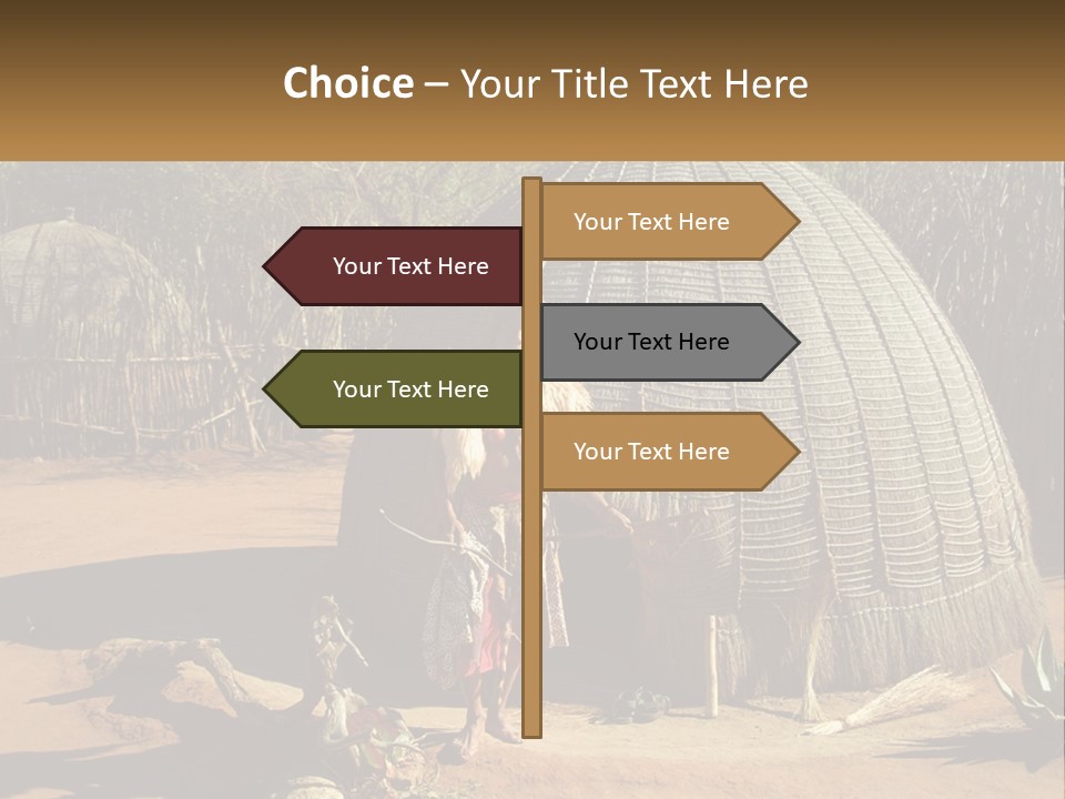 White Part Heat PowerPoint Template