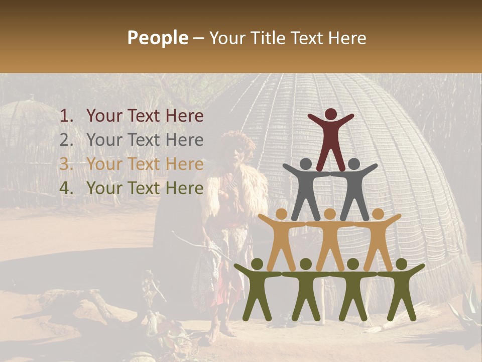 White Part Heat PowerPoint Template