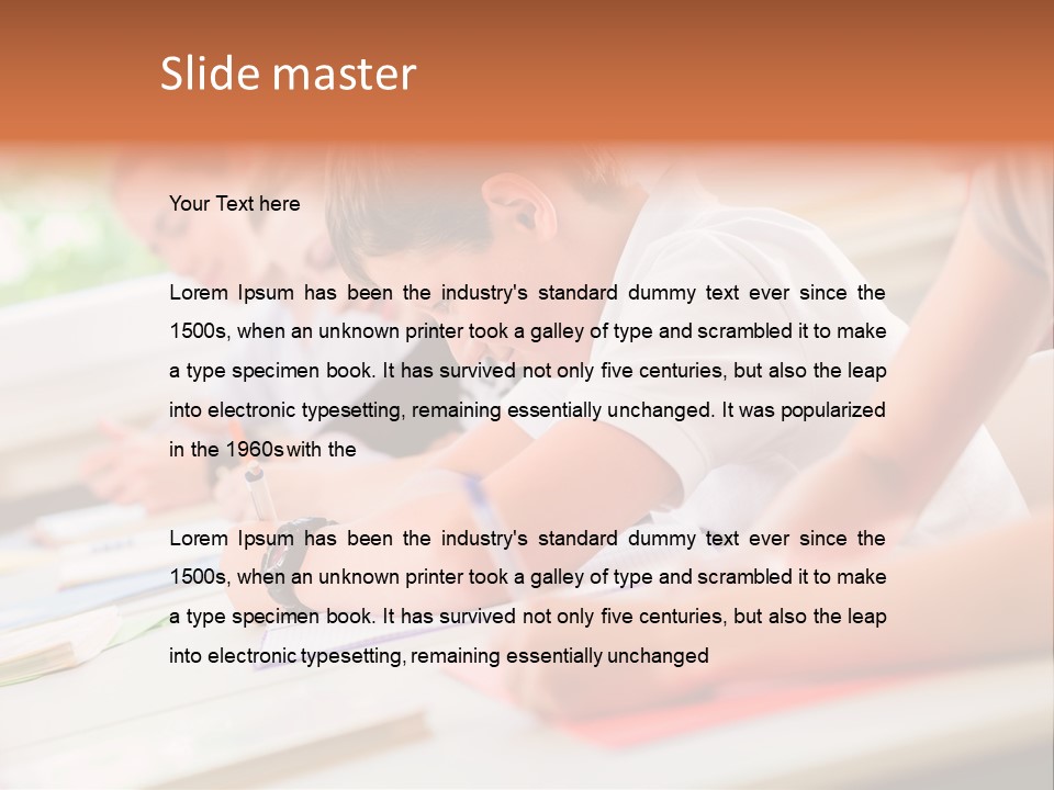 Part Home Industry PowerPoint Template