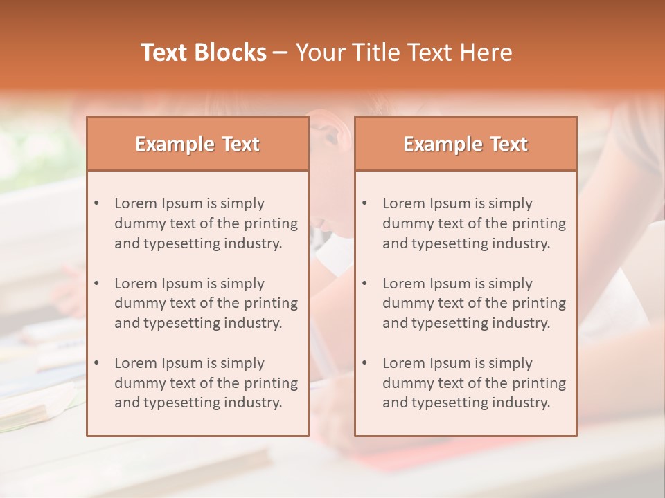 Part Home Industry PowerPoint Template
