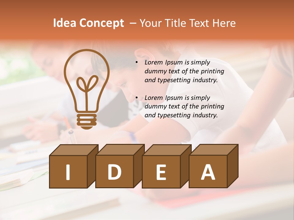 Part Home Industry PowerPoint Template