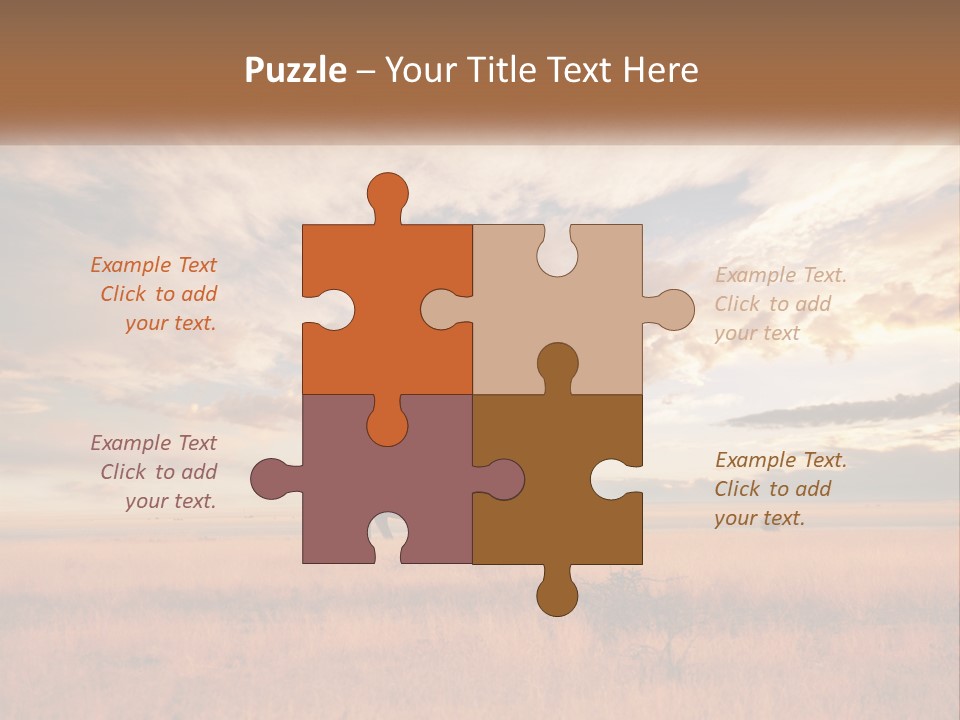 Cold Electricity Cool PowerPoint Template