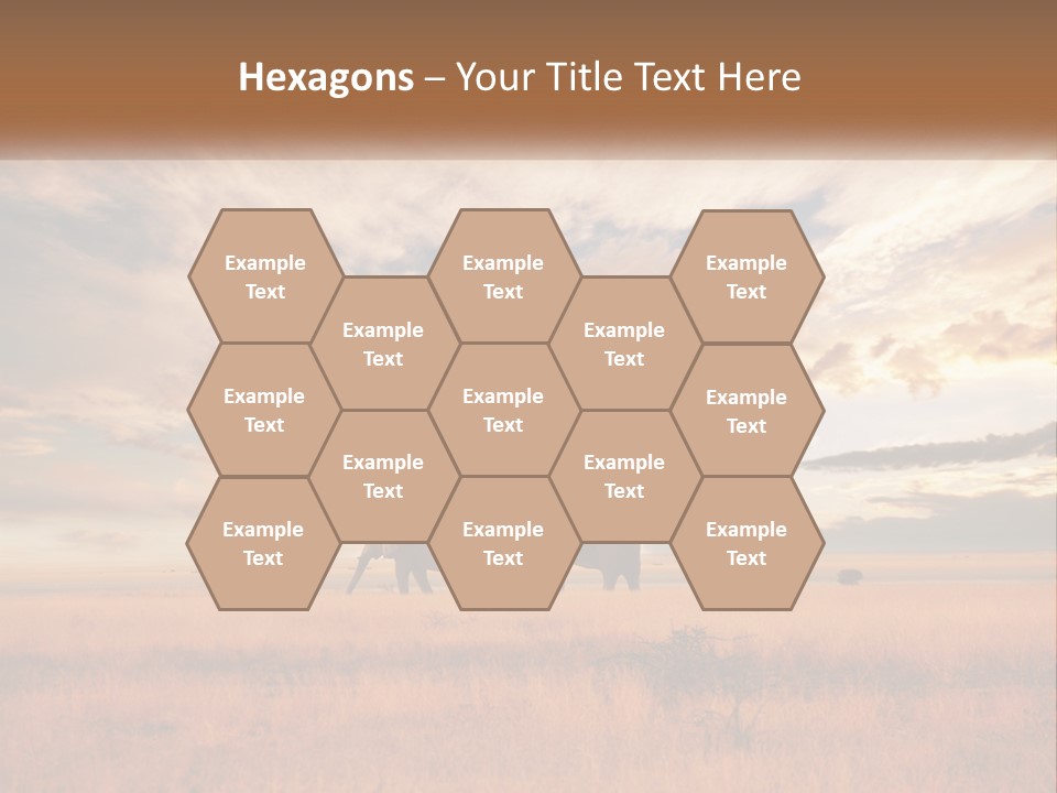 Cold Electricity Cool PowerPoint Template