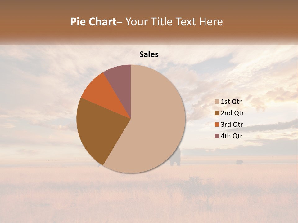 Cold Electricity Cool PowerPoint Template