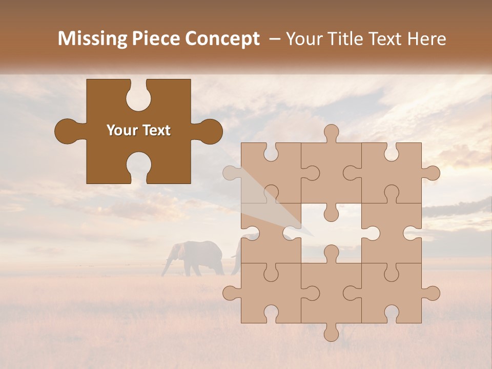 Cold Electricity Cool PowerPoint Template