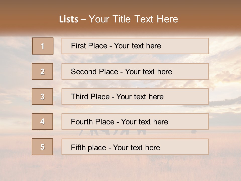 Cold Electricity Cool PowerPoint Template
