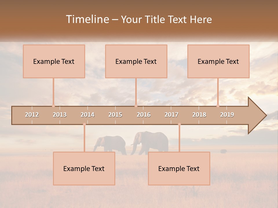 Cold Electricity Cool PowerPoint Template