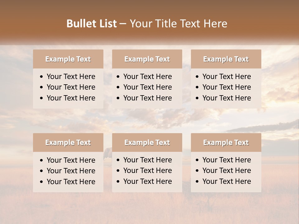 Cold Electricity Cool PowerPoint Template