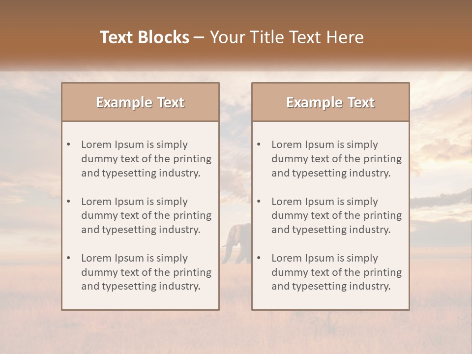 Cold Electricity Cool PowerPoint Template