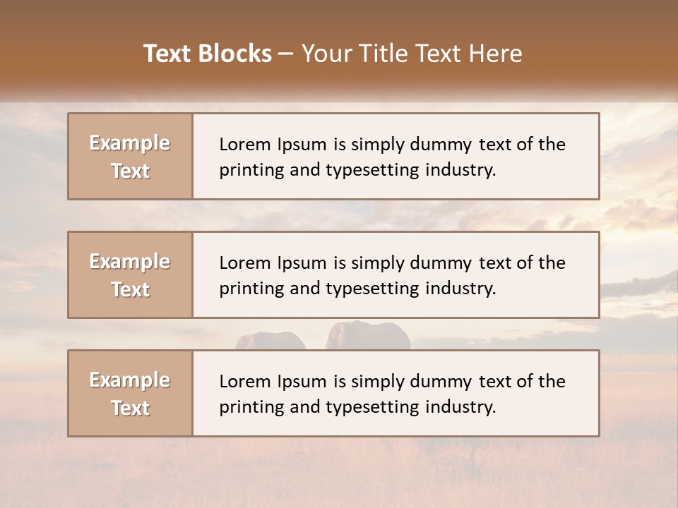 Cold Electricity Cool PowerPoint Template