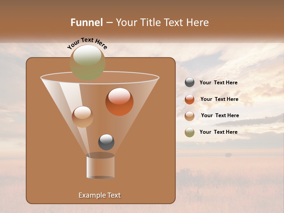 Cold Electricity Cool PowerPoint Template